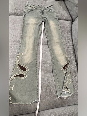 vintage H.I.T. Jeans U.S.A. Boho Flare Jeans